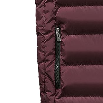 DGKaxiyaHM Men's Stand Collar Slim Puffer Vest Padded Warm